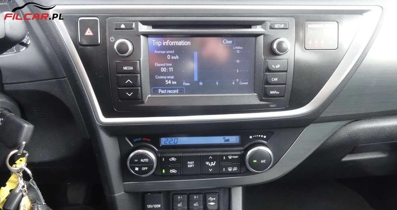 Toyota Auris cena 49990 przebieg: 61000, rok produkcji 2012 z Nowe Miasto nad Pilicą małe 232